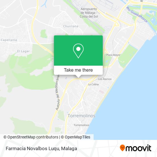 Farmacia Novalbos Luqu map