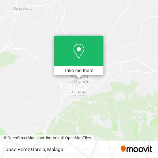 José Pérez García map