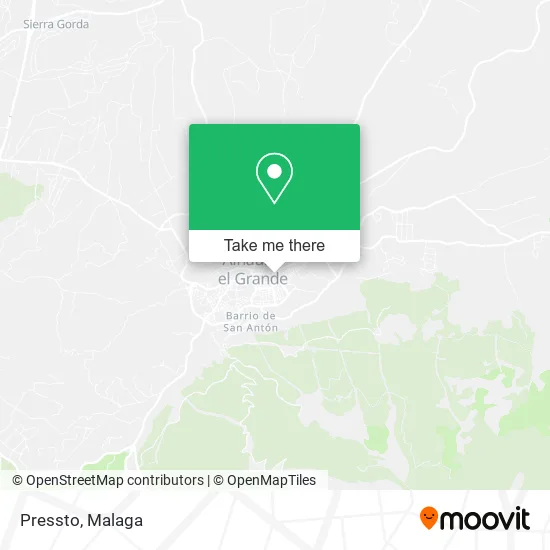 Pressto map