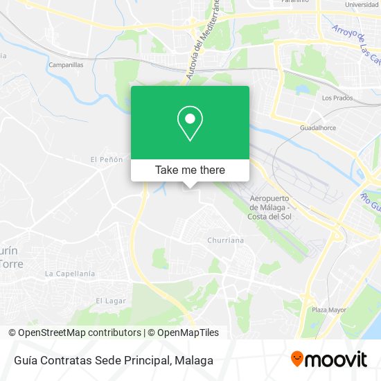 mapa Guía Contratas Sede Principal