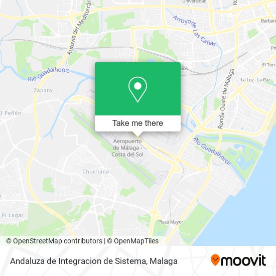 Andaluza de Integracion de Sistema map