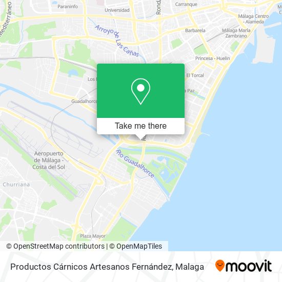 Productos Cárnicos Artesanos Fernández map