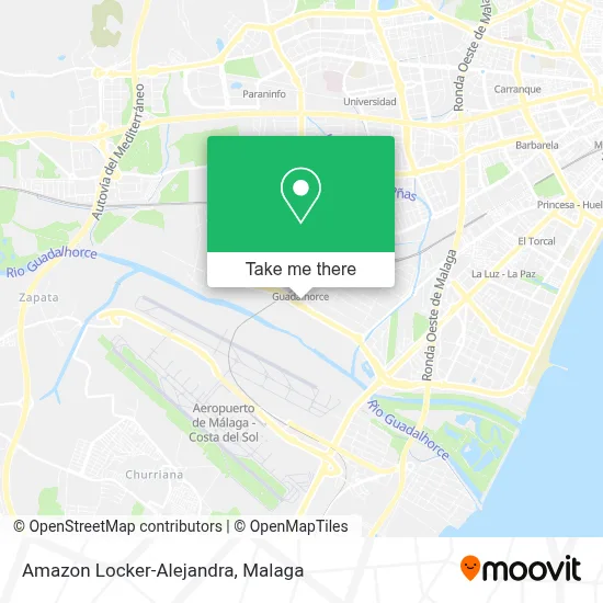 Amazon Locker-Alejandra map
