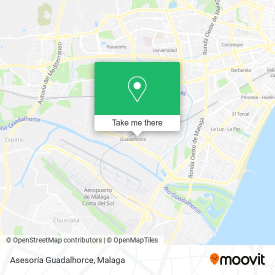 Asesoría Guadalhorce map