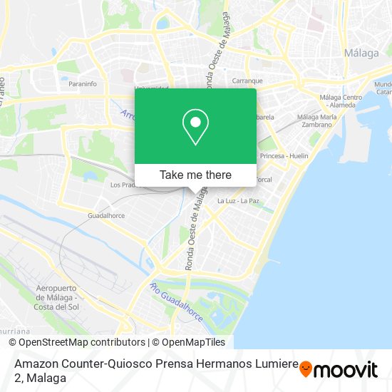 Amazon Counter-Quiosco Prensa Hermanos Lumiere 2 map