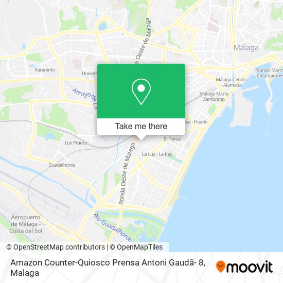 Amazon Counter-Quiosco Prensa Antoni Gaudã- 8 map