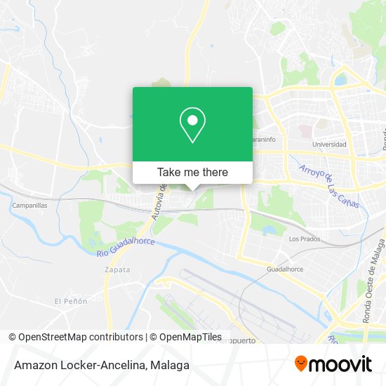 Amazon Locker-Ancelina map