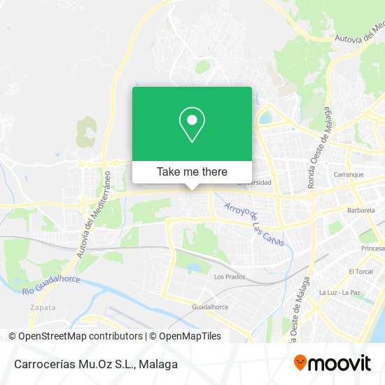 Carrocerías Mu.Oz S.L. map