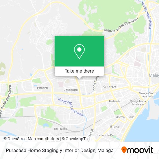 Puracasa Home Staging y Interior Design map