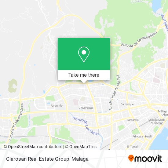 Clarosan Real Estate Group map