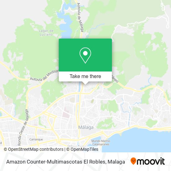 Amazon Counter-Multimascotas El Robles map