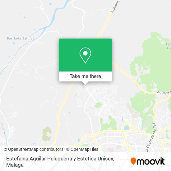 mapa Estefanía Aguilar Peluquería y Estética Unisex