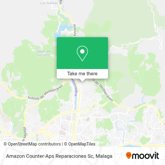 Amazon Counter-Aps Reparaciones Sc map