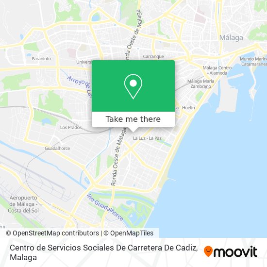Centro de Servicios Sociales De Carretera De Cadiz map