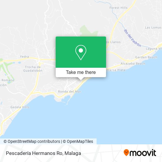 Pescadería Hermanos Ro map
