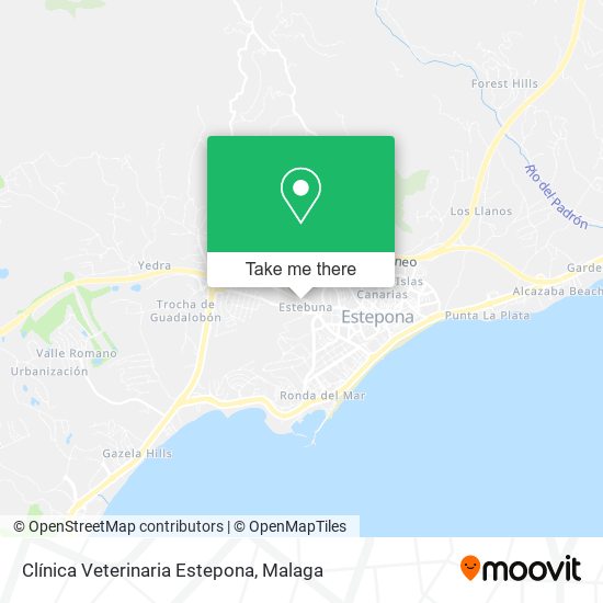 Clínica Veterinaria Estepona map