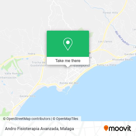 Andro Fisioterapia Avanzada map