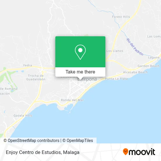 Enjoy Centro de Estudios map