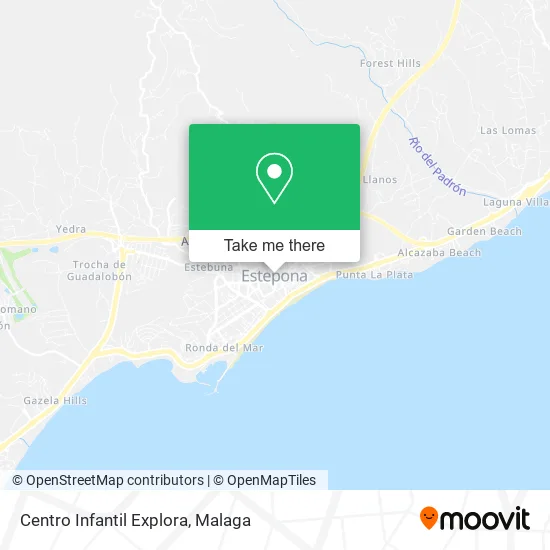 Centro Infantil Explora map