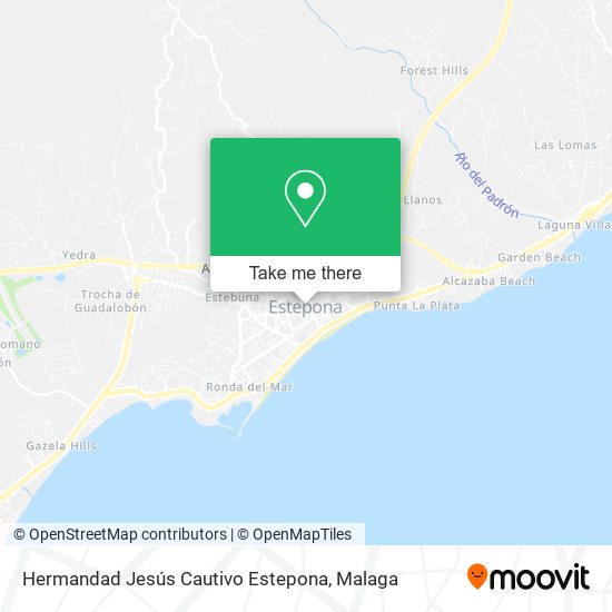 Hermandad Jesús Cautivo Estepona map