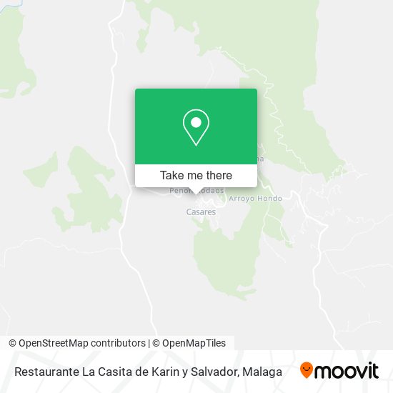 Restaurante La Casita de Karin y Salvador map