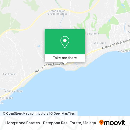 mapa Livingstone Estates - Estepona Real Estate