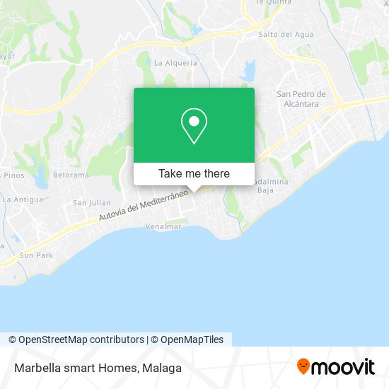 mapa Marbella smart Homes