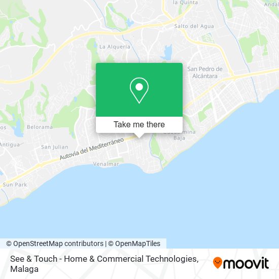 See & Touch - Home & Commercial Technologies map