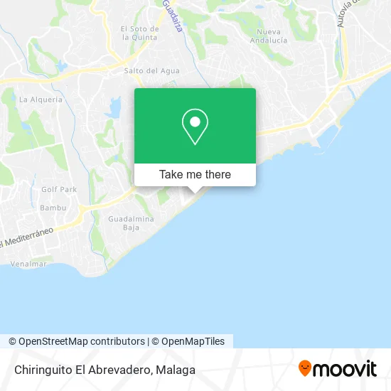 Chiringuito El Abrevadero map