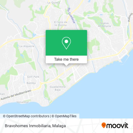 Bravohomes Inmobiliaria map