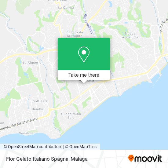 Flor Gelato Italiano Spagna map