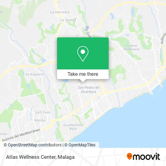 Atlas Wellness Center map