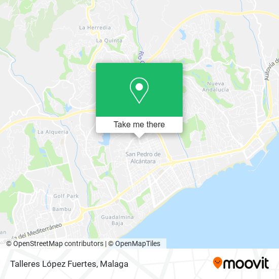 Talleres López Fuertes map