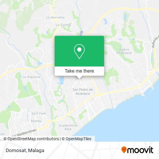 Domosat map