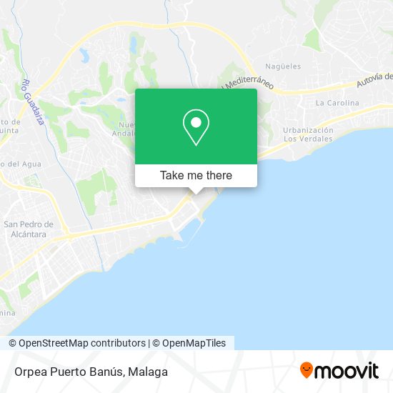 Orpea Puerto Banús map