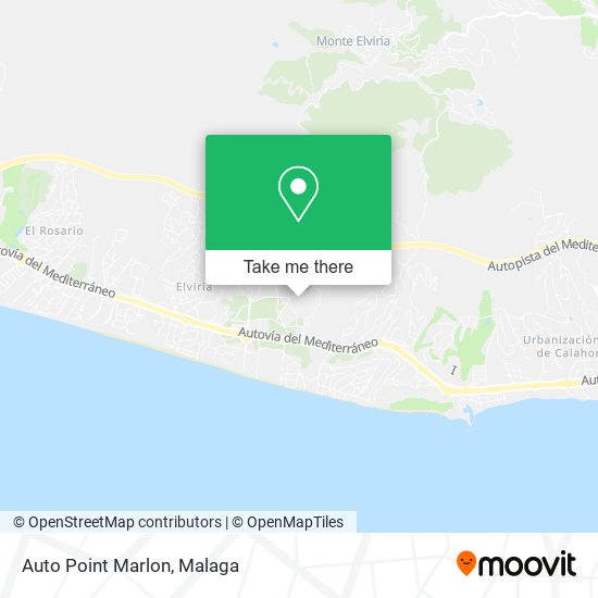 Auto Point Marlon map