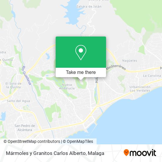 Mármoles y Granitos Carlos Alberto map