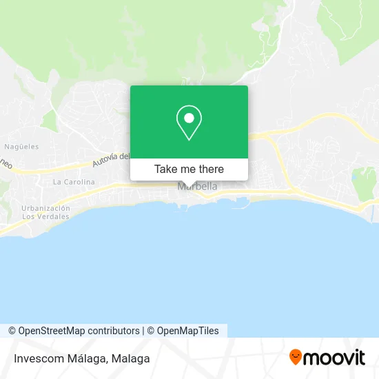 Invescom Málaga map