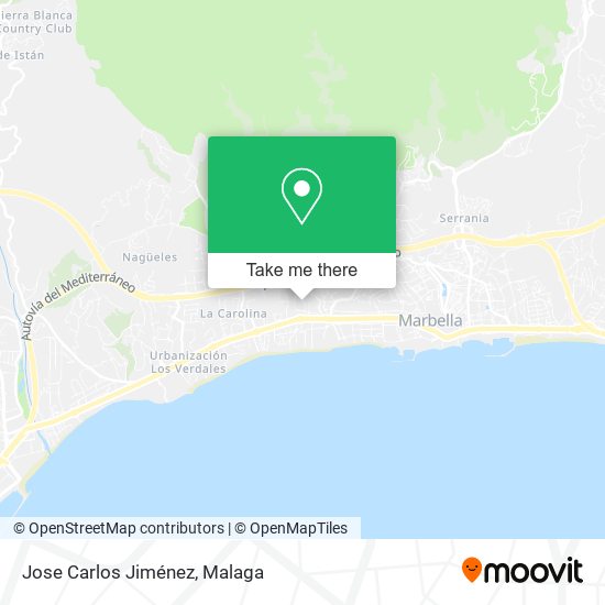 Jose Carlos Jiménez map