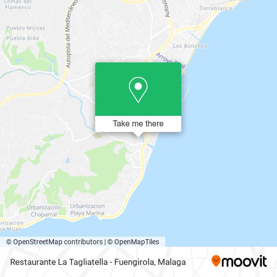 Restaurante La Tagliatella - Fuengirola map