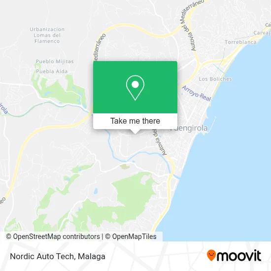 Nordic Auto Tech map