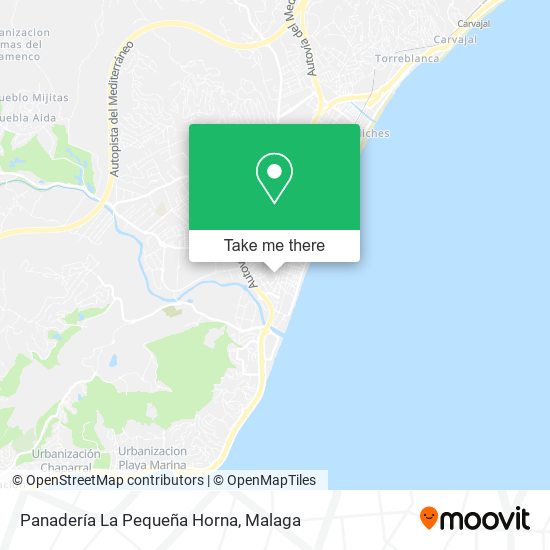 Panadería La Pequeña Horna map