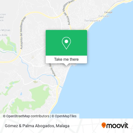 Gómez & Palma Abogados map
