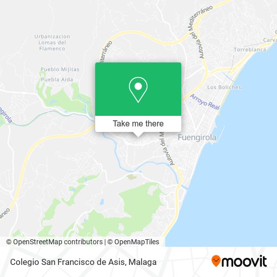 Colegio San Francisco de Asis map