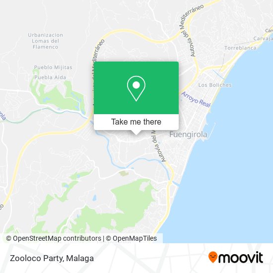 mapa Zooloco Party