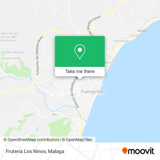 Frutería Los Ninos map