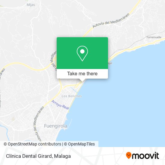 Clínica Dental Girard map