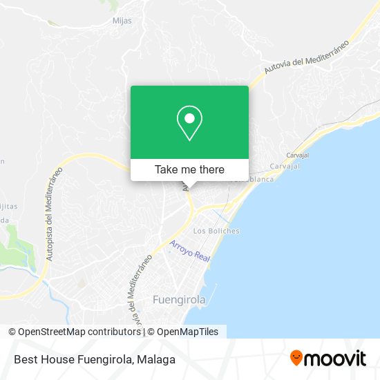 Best House Fuengirola map