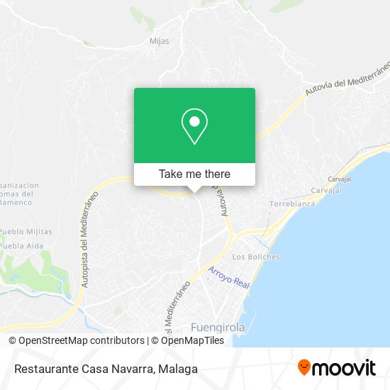 Restaurante Casa Navarra map