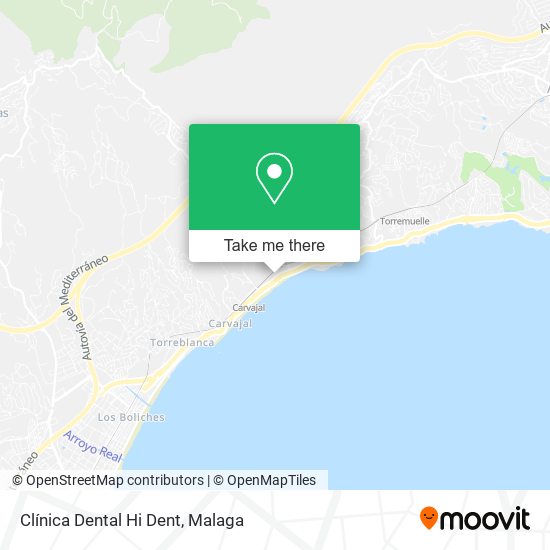 Clínica Dental Hi Dent map